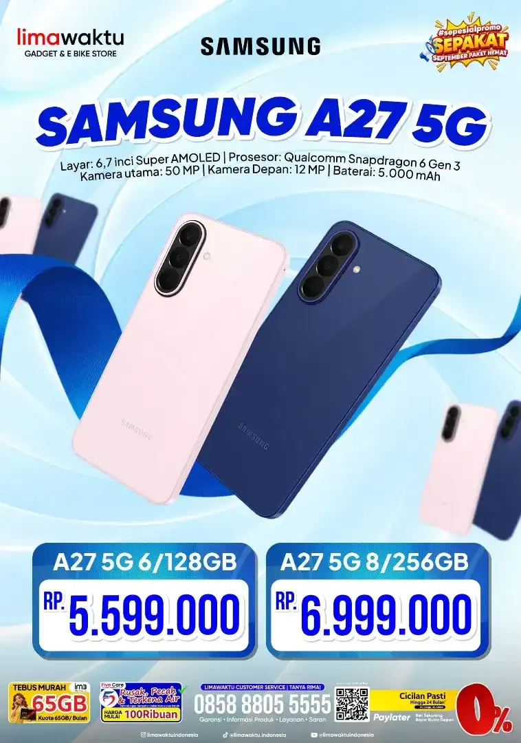 Samsung A27 5G 8/256 kredit tanpa DP - Image 3 of 3