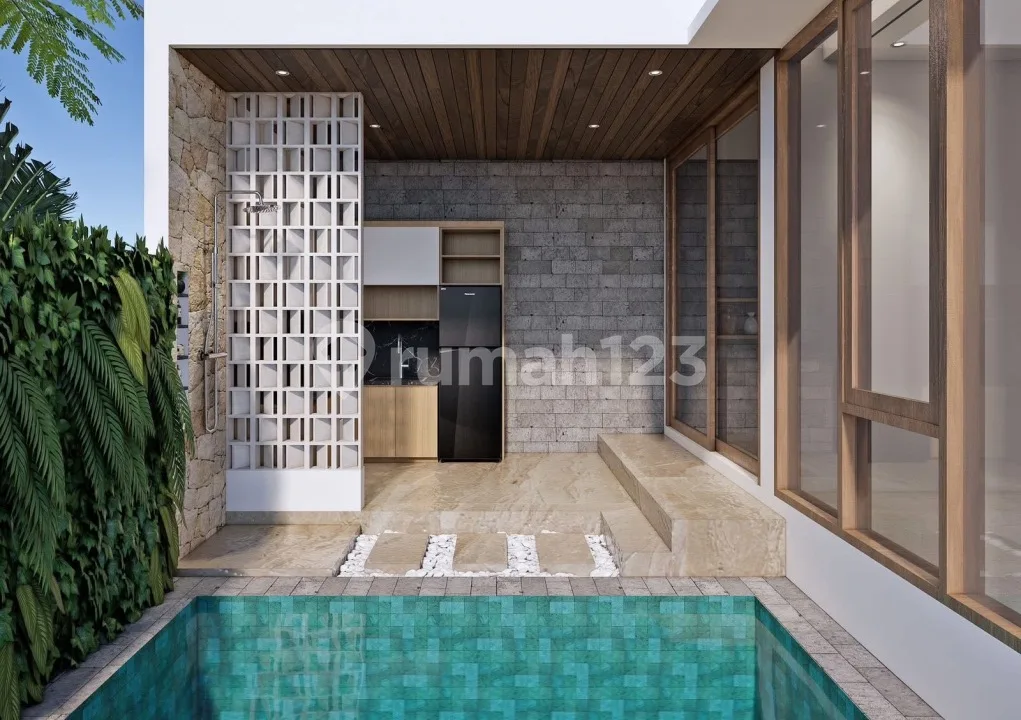 Rumah Semi Villa Baru Pemandangan Sawah Di Denpasar Selatan - Image 3 of 4