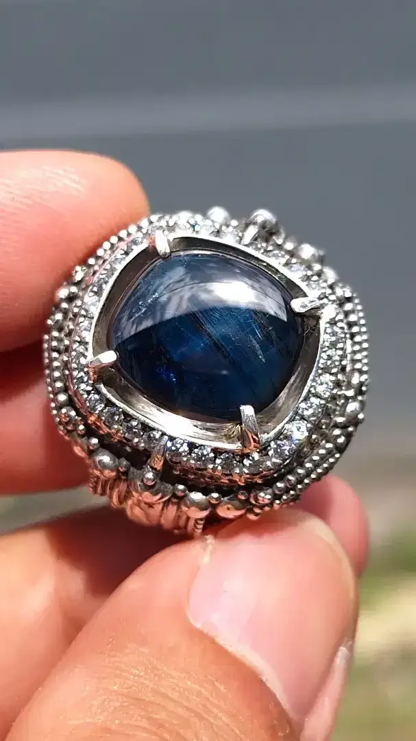 Bangsing biru thailand sapphire - Image 5 of 7