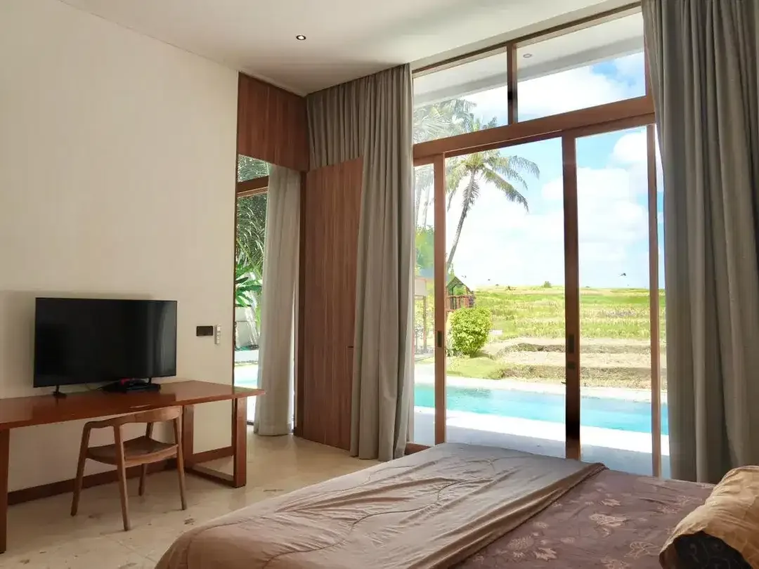 Disewakan - Villa Asri dengan View Sawah di Cepaka, Singsing - Image 10 of 10