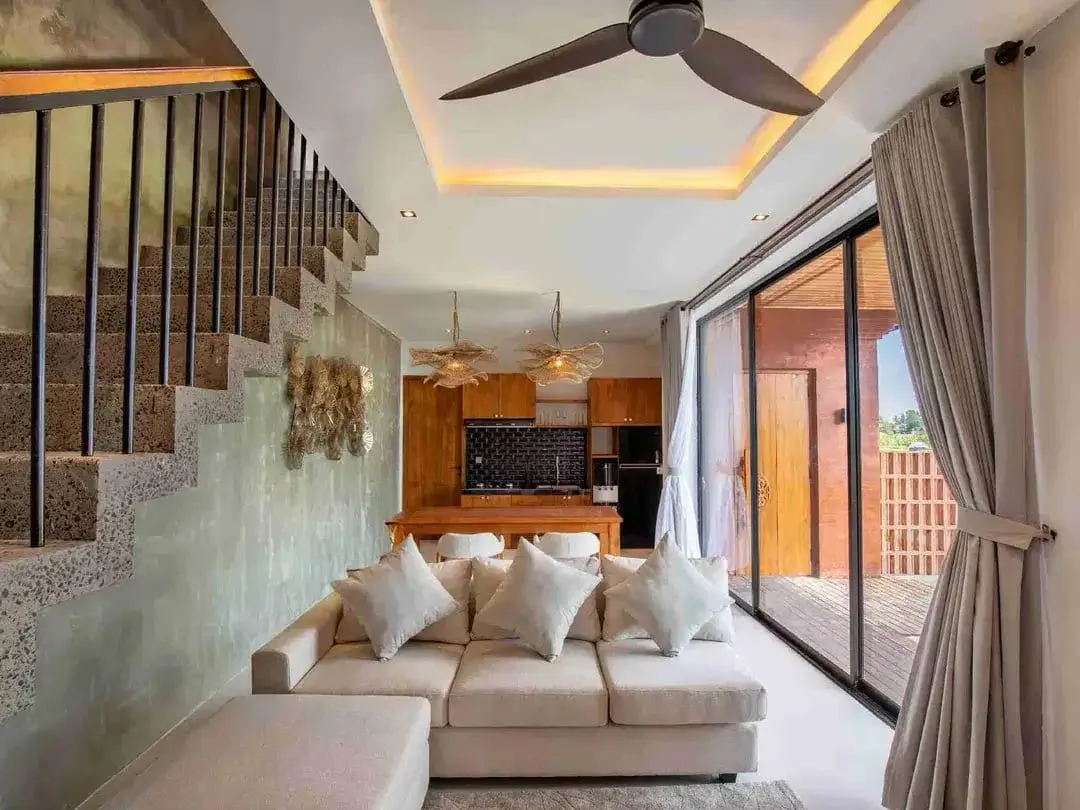 DIJUAL VILLA MODERN, SINGAPADU, UBUD, GIANYAR - Image 9 of 10