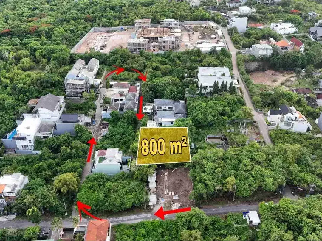 dijual tanah komersil ocean view lokasi pecatu - Image 7 of 9
