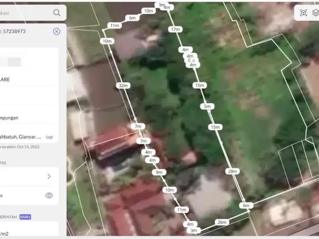 DIJUAL TANAH VIEW PANTAI – PANTAI MASCETI, GIANYAR - Image 6 of 6