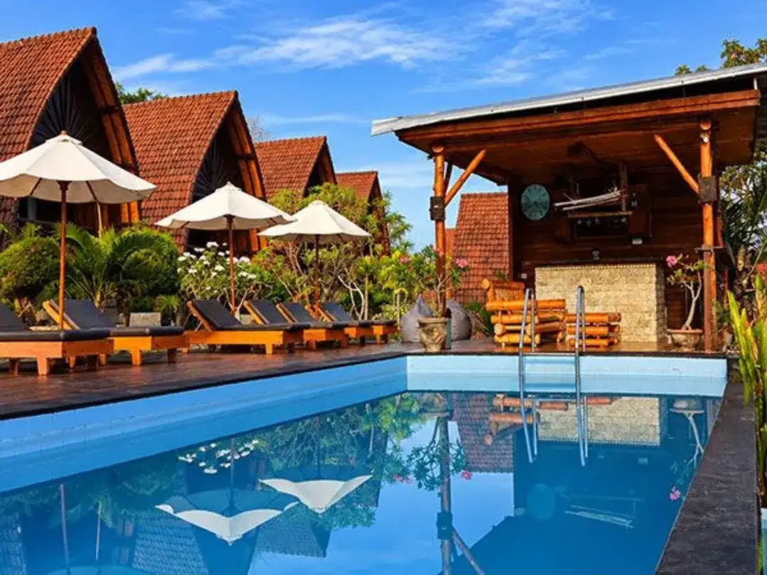 [Ams-013.Ast] For Sale Villa Hotel View Laut & Gunung Agung - Nusa Penida Bali - Image 7 of 10