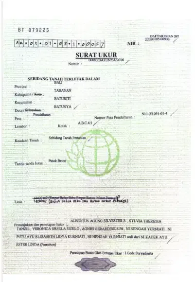 Land for lease at Bedugul Tabanan - Image 10 of 10