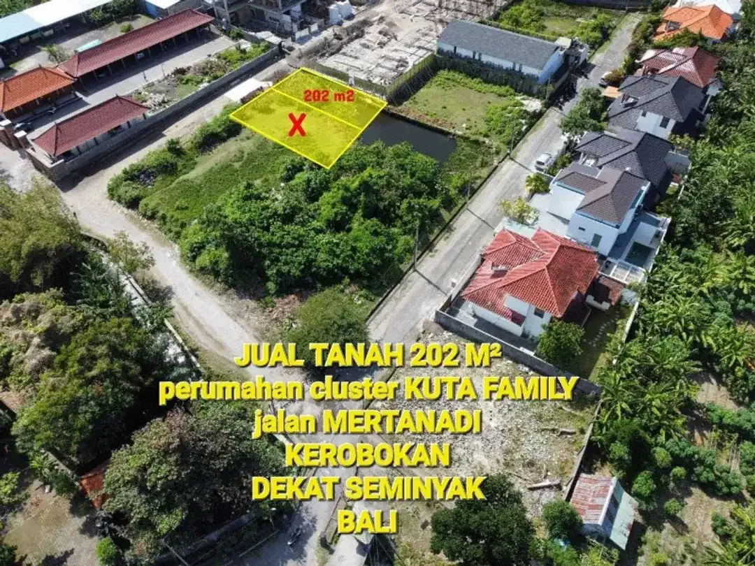 Jual tanah di mertanadi KEROBOKAN dkt SEMINYAK kawasan pariwisata Bali - Image 4 of 10