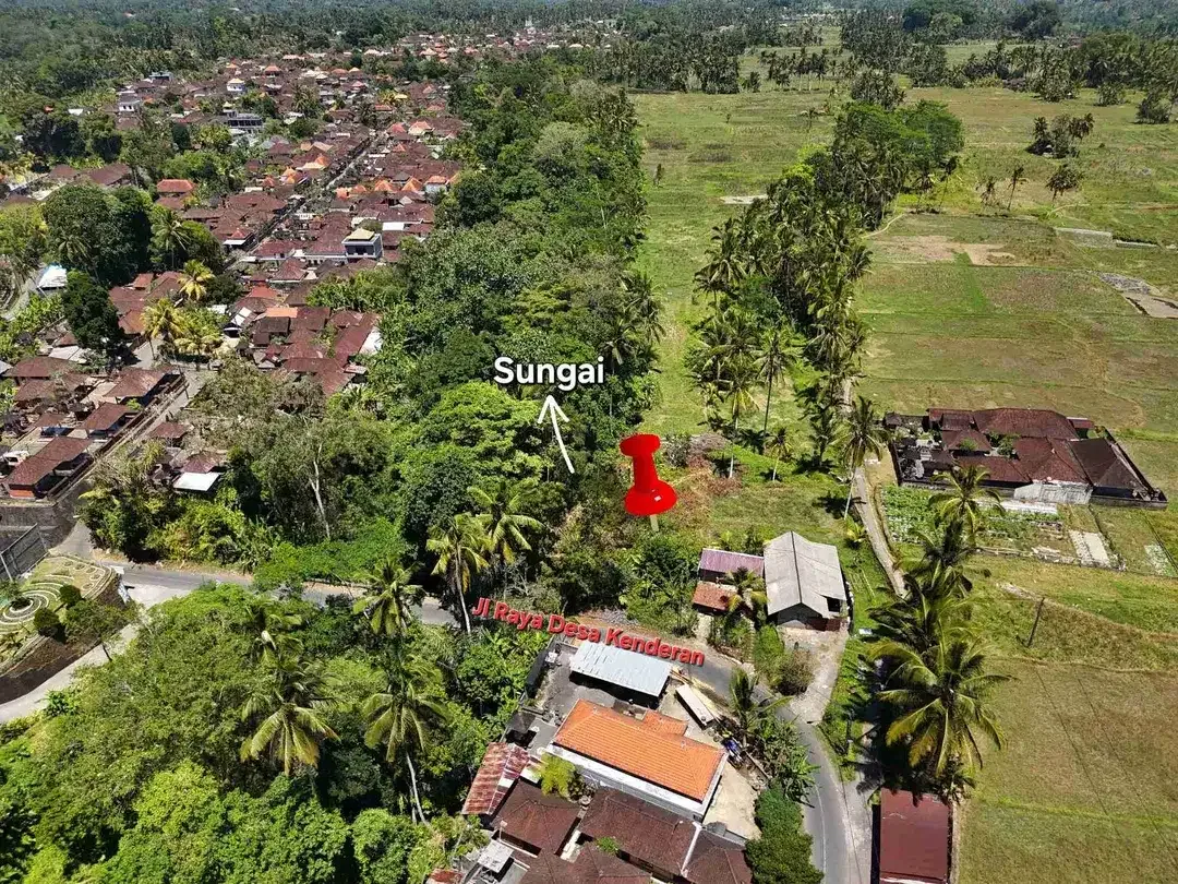 Jual Tanah Pinggir Jalan Tegalang Luas 840m/8.4are Zona Perdangan & Jasa cocok untuk bangunan Komersil - Image 6 of 7