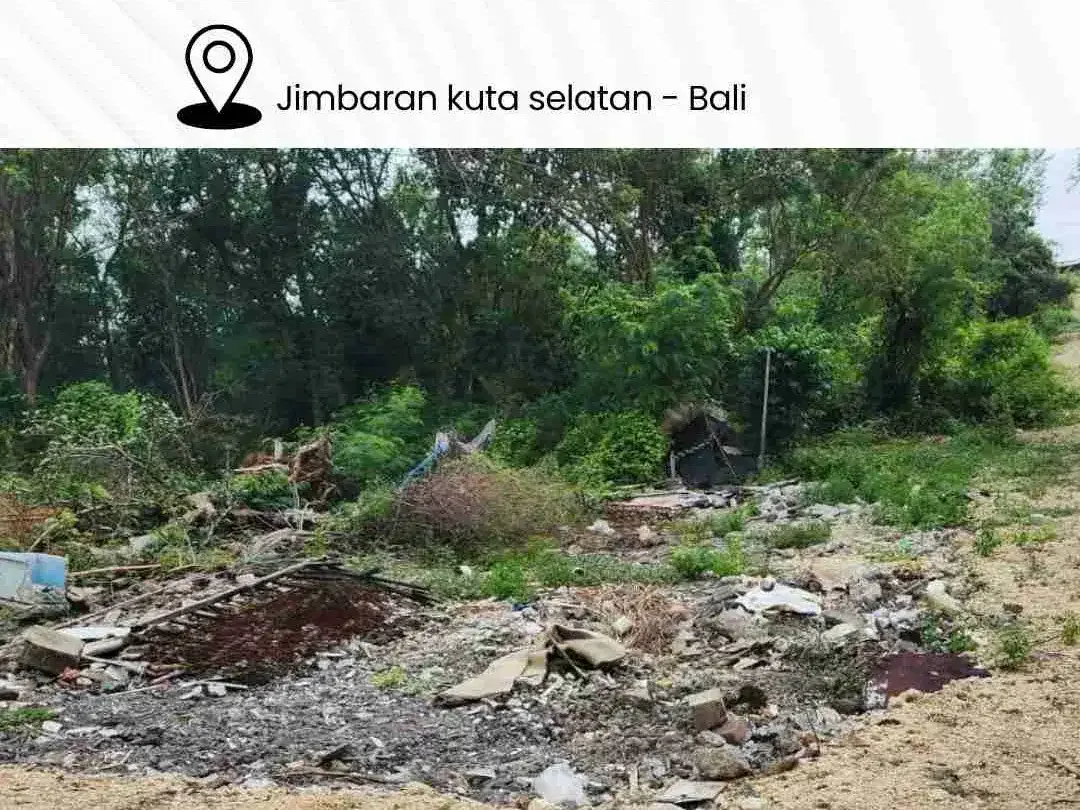 DIJUAL TANAH LOKASI JIMBARAN BAWAH DEKAT SIMPANG MCD DAN KfC Jimbaran - Image 1 of 5