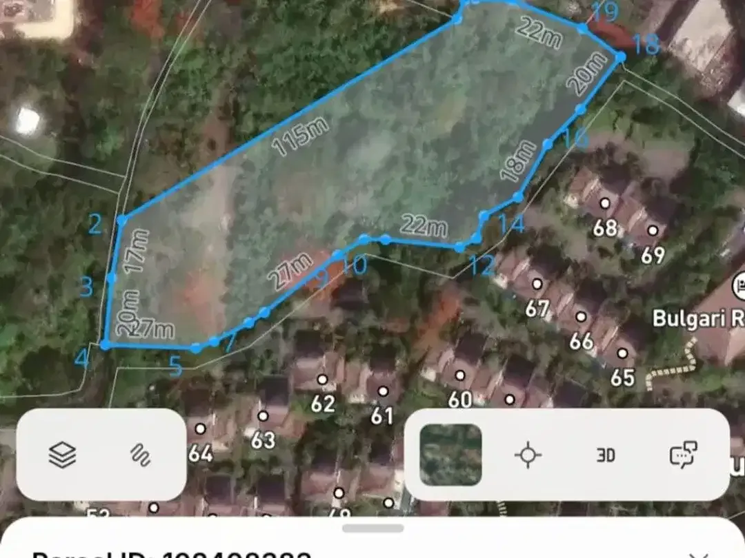 Dijual Tanah Premium Zona Pariwisata 1 Hektar di Kawasan Mewah Pecatu - Image 5 of 7