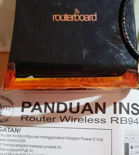 MIKROTIK ROUTER MINI HAP RB.931  Full set like new - Image 2 of 9