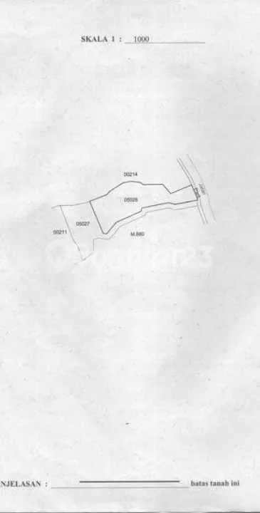 Tanah 14 Are Keramas Akses 6M Dekat Ib Mantra SHM Turun Harga - Image 2 of 4
