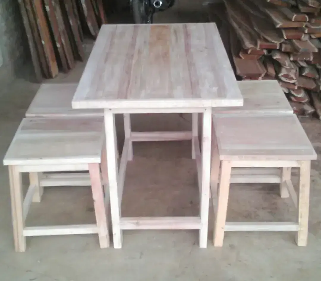 Jual meja kursi bahan kayu mahoni cocok buat caffe - Image 2 of 5