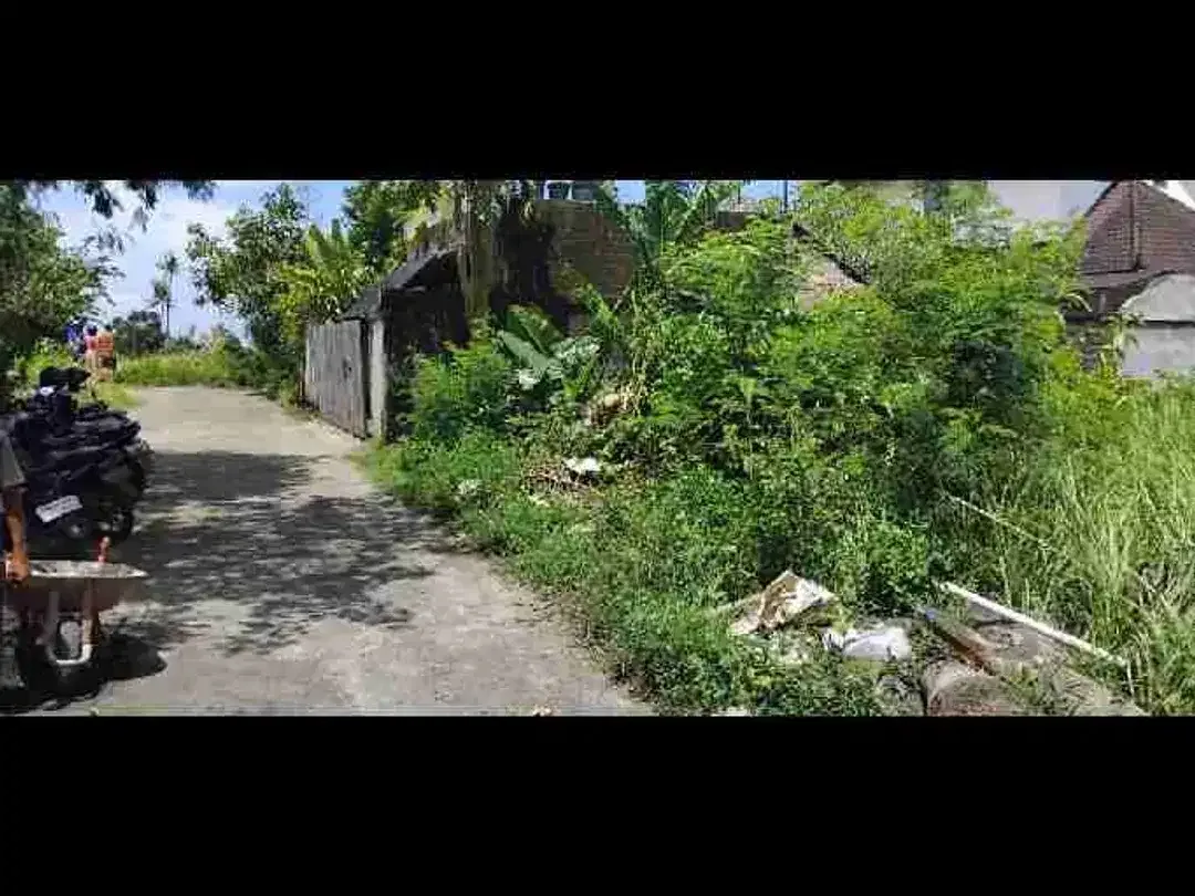 Lahan plot kecil murah siap bangun Dekat pantai saba SHM - Image 1 of 4