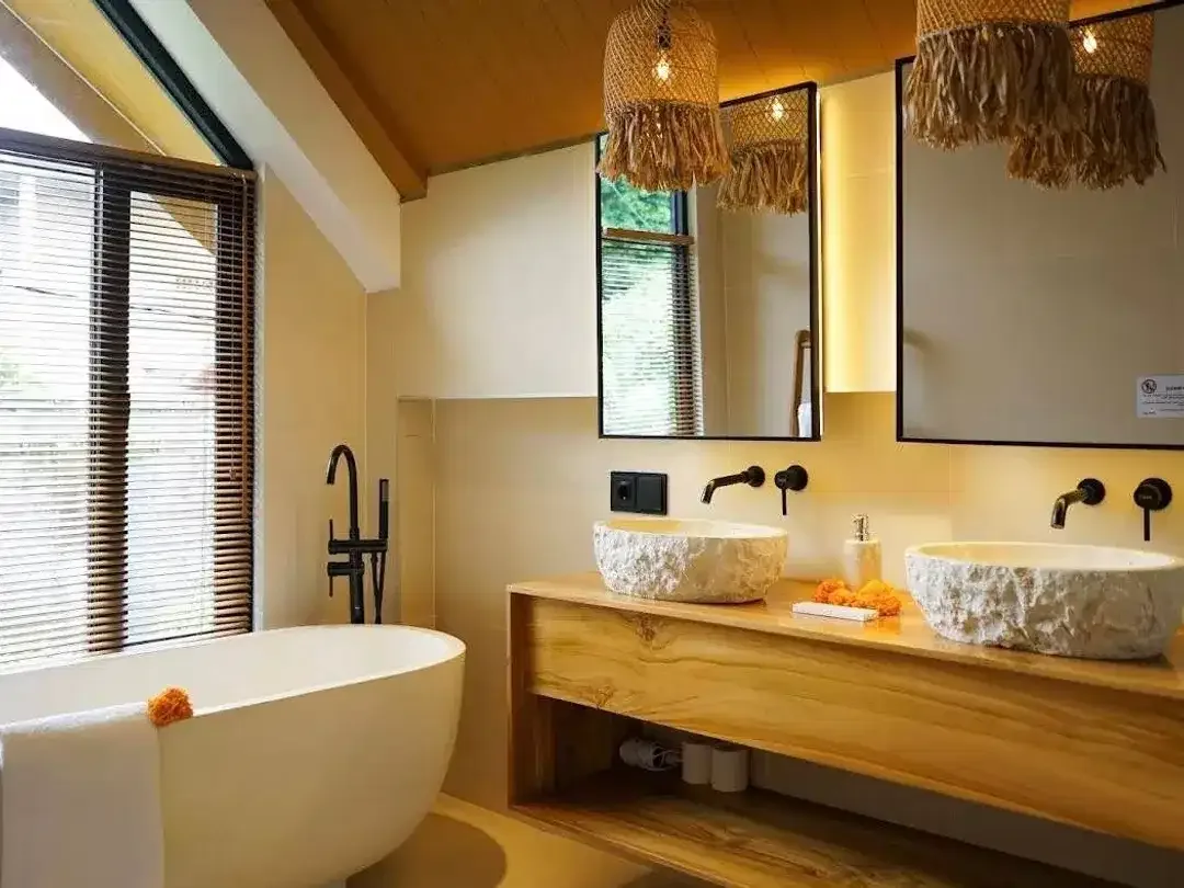 Vila modern dengan pemandangan terasering sawah di Ubud! - Image 4 of 6