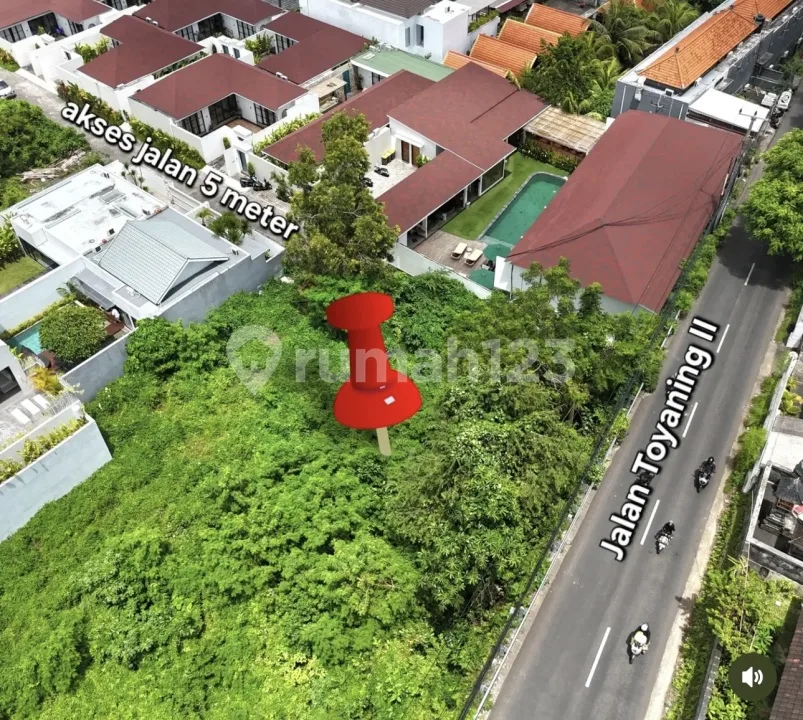 Tanah Ungasan Toyaning Dapat 2 Akses Jalan Lingkungan Villa dan Resto - Image 2 of 4