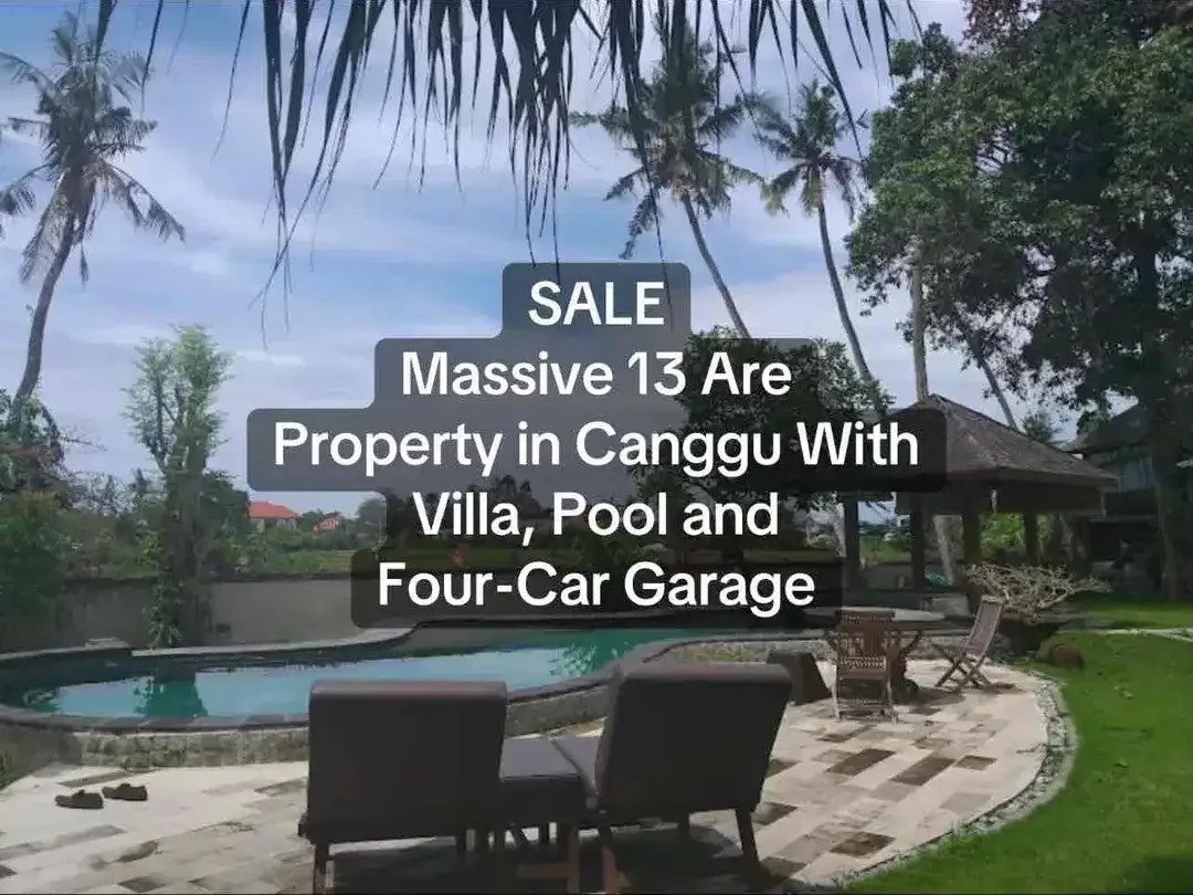 SALE 13 Are Hitung nilai tanahnya saja - Villa Near Batu Bolong Canggu - Image 1 of 9