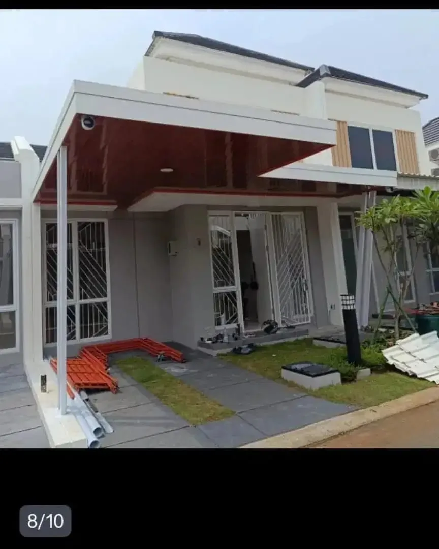 Kanopi baja ringan atap alderon single plus plafon pvc - Image 5 of 10