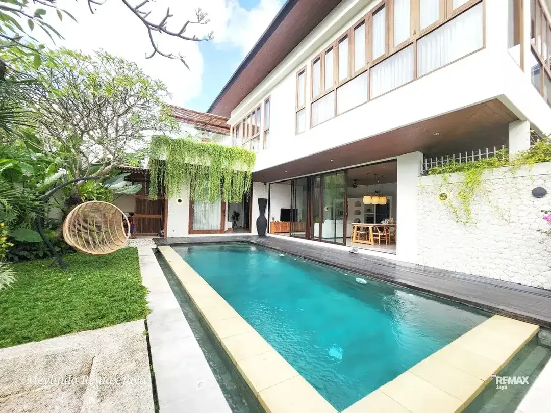 Villa design modern Dijual, lokasi premium Umalas. - Image 5 of 10