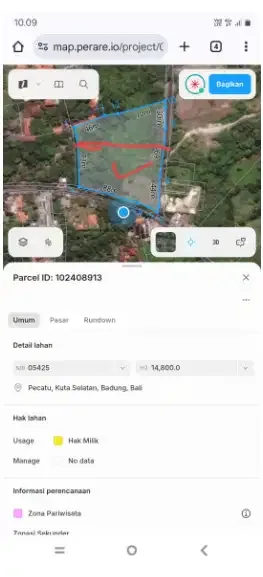 Tanah 90 Are di Pecatu - Image 6 of 7