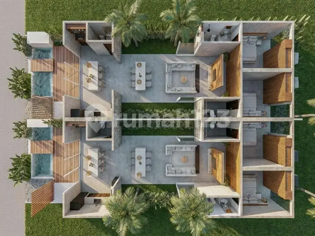 Rurung Anyar Boutique Villa For Sale In Kaba Kaba, Pool & Garden, 2Br, Yellow Zone, Usd 240,000 - Image 2 of 10