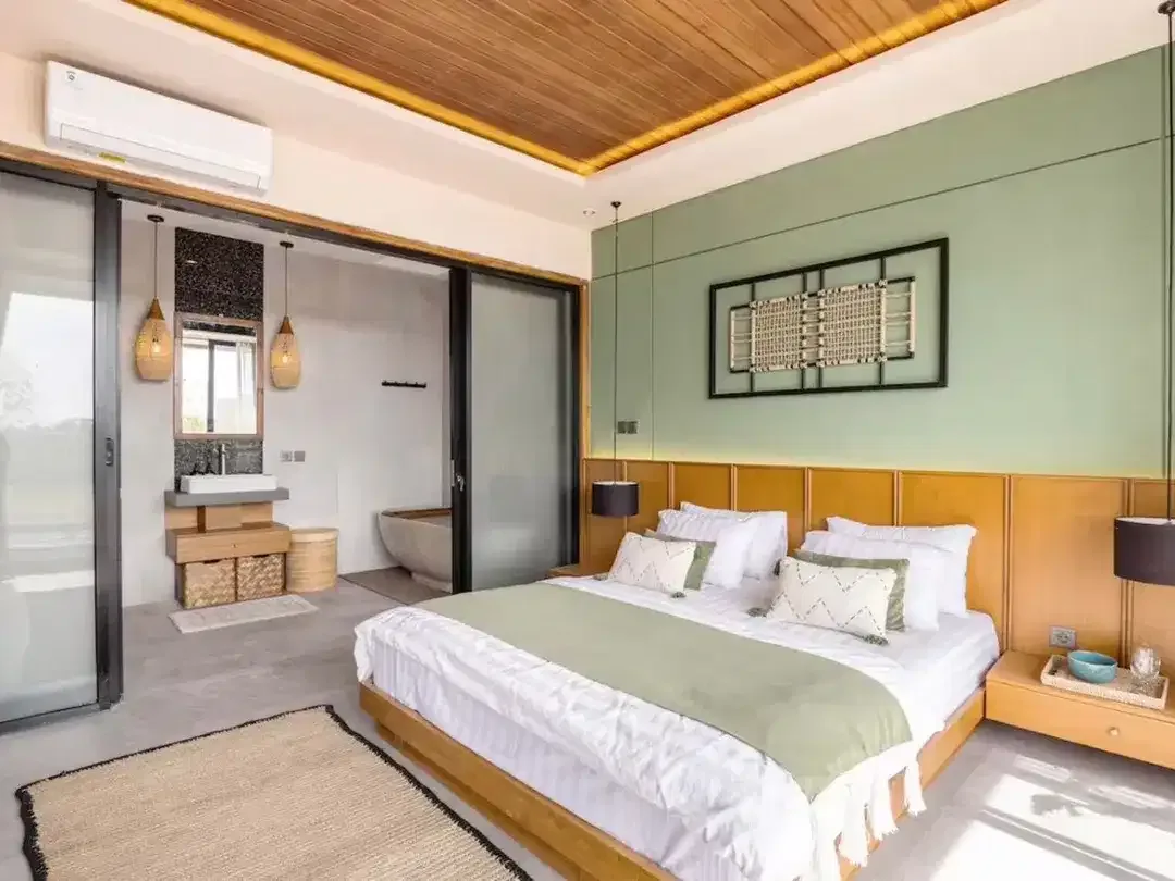 MODERN TROPICAL 2 BEDROOMS VILLA WITH RICEFILD VIEW AT UBUD - Image 8 of 10