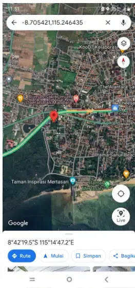 Tanah 8 Are di Sanur Bali - Image 10 of 10