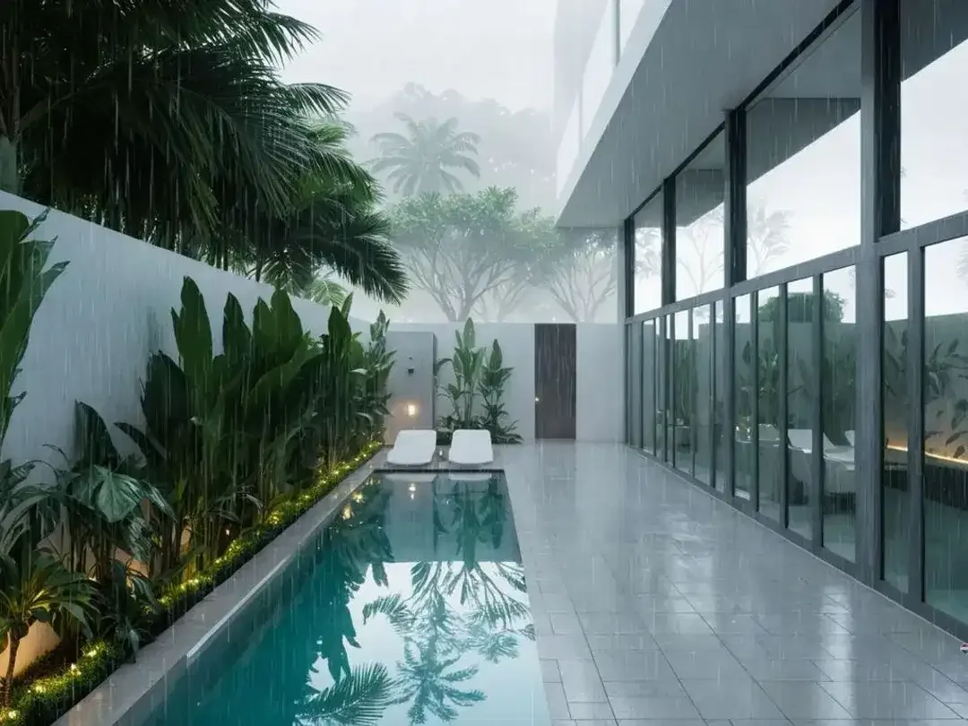Tropical 1Br Apartment With Sharing Pool For 33-Year Leasehold In Sanur - Image 1 of 7