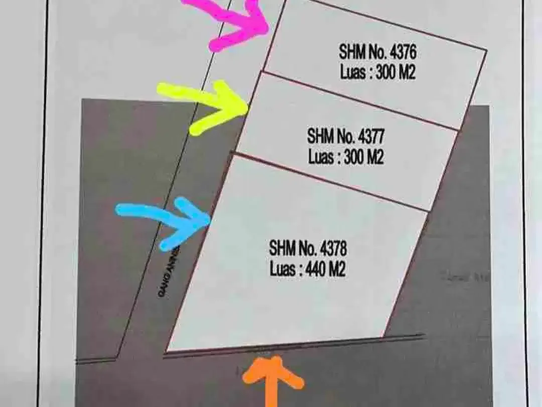 DIJUAL TANAH PREMIUM – BATU BELIG, SEMINYAK, BALI - Image 8 of 9