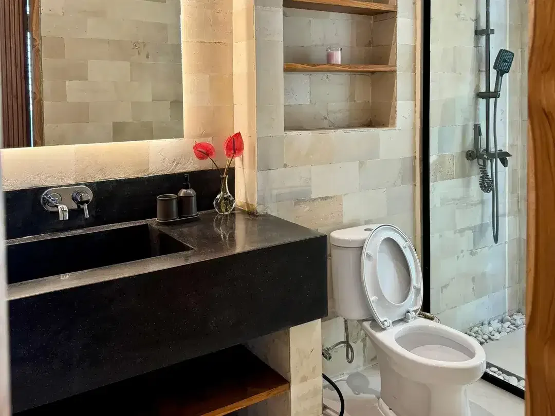 Designer Villa of 2-BR at the Beachside of Pererenan for leasehold - Image 6 of 8