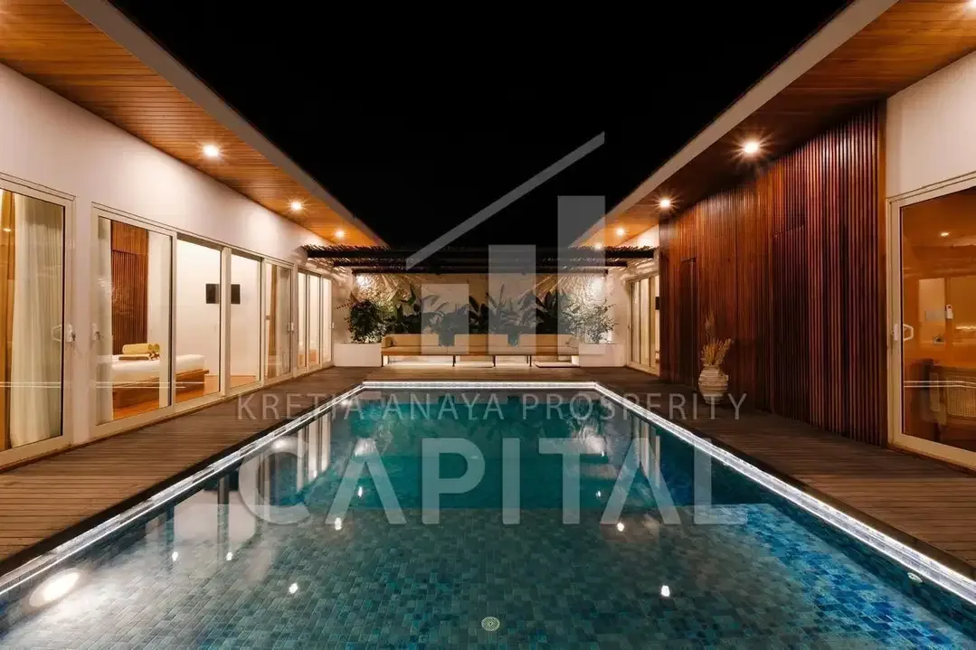 VILLA CANTIK DI BALI AREA KEROBOKAN CANGGU LOKASI SANGAT STRATEGIS - Image 2 of 10