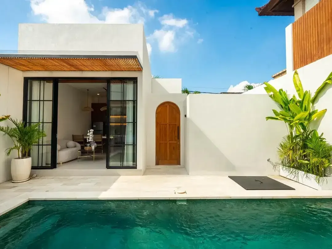 For Lease Brand New 2 Unit Modern Villas at Jl. Muding, Kerobokan, Badung. - Image 3 of 10