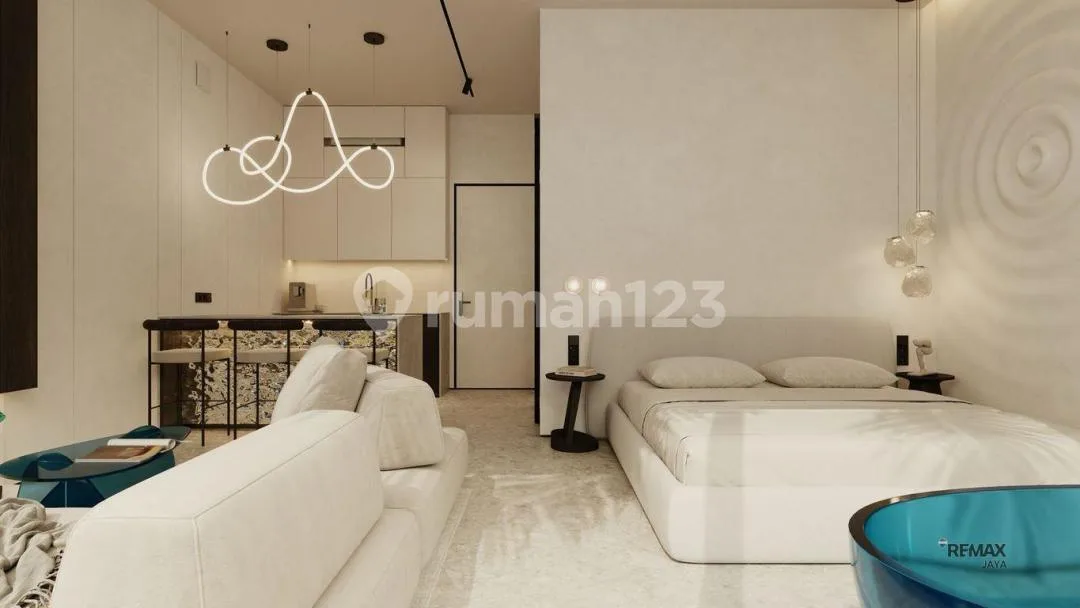 Elegant Luxury 1-Br Apartment For 53-Year Leasehold In Uluwatu - Image 3 of 4