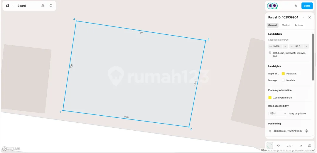 Prime Land! Tanah Kosong Premium - Cocok Investasi & Development - Image 3 of 4