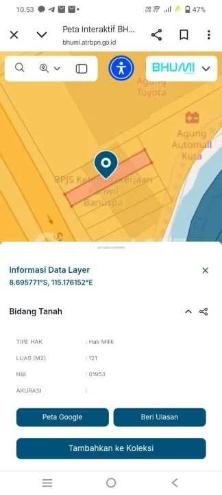 Dijual 2 unit ruko lantai 4 jalan sunset road seminyak - Image 2 of 4