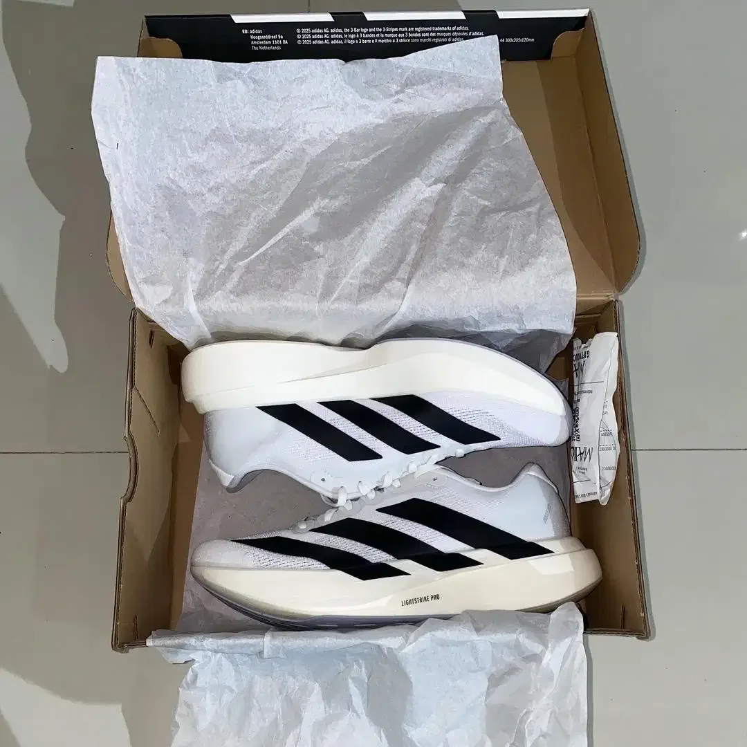Adidas Adizero Evo SL White Black - Image 2 of 10