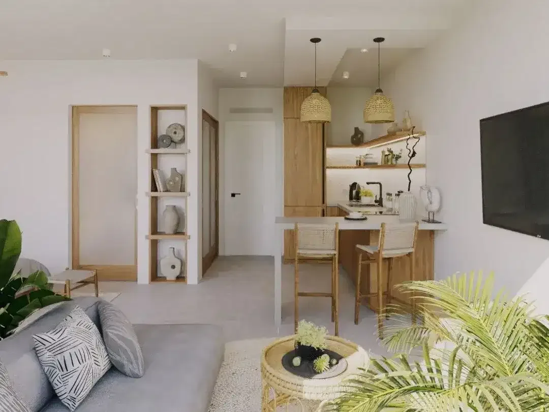 Apartemen dengan pemandangan laut hanya 1 menit dari Pantai Batu Bolong di jantung Canggu - Image 7 of 10
