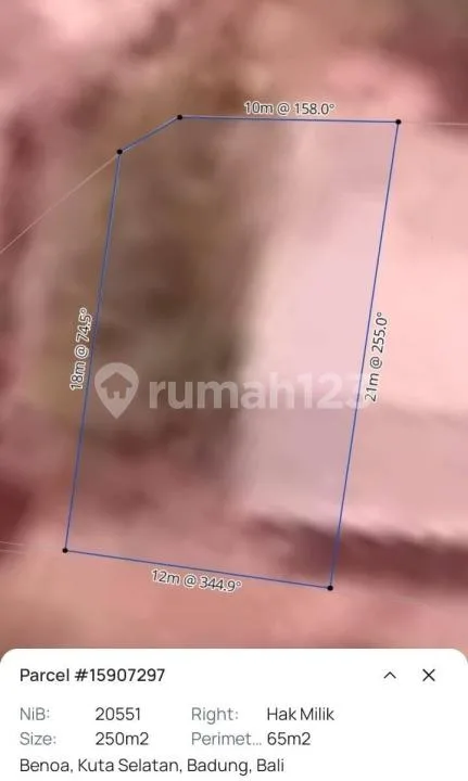 Dijual Tanah Strategis Jalan Utama Dharmawangsa Nusa Dua - Image 4 of 4