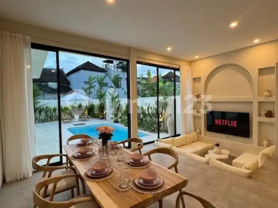 Coco Villas For Sale In Canggu, Pool & Garden, 2Br, Move-In Ready, Yellow Zone, Usd 277,000 - Image 1 of 10