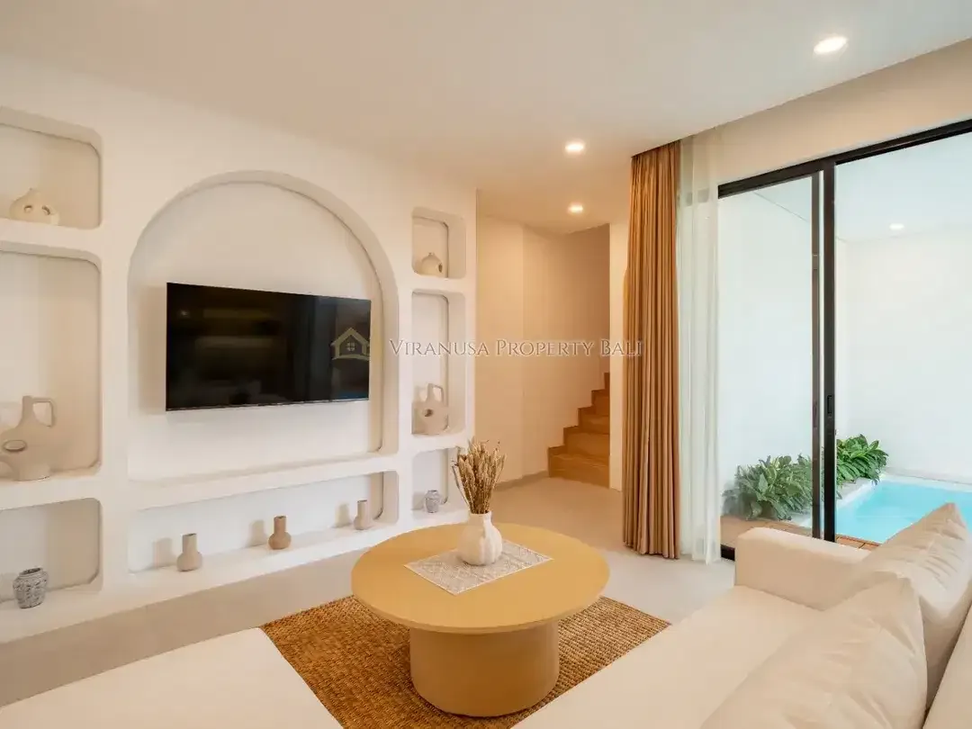 Villa Modern Mediterranean 3 Kamar dengan Private Pool di Kerobokan Kelod - Image 5 of 10