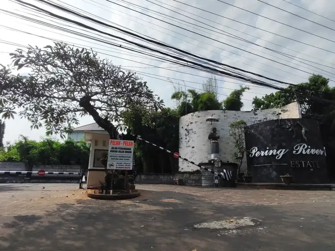 Tanah Kavling Luas 3,75 Are View Sungai di Komplek River View Pering, Gianyar - Image 1 of 4