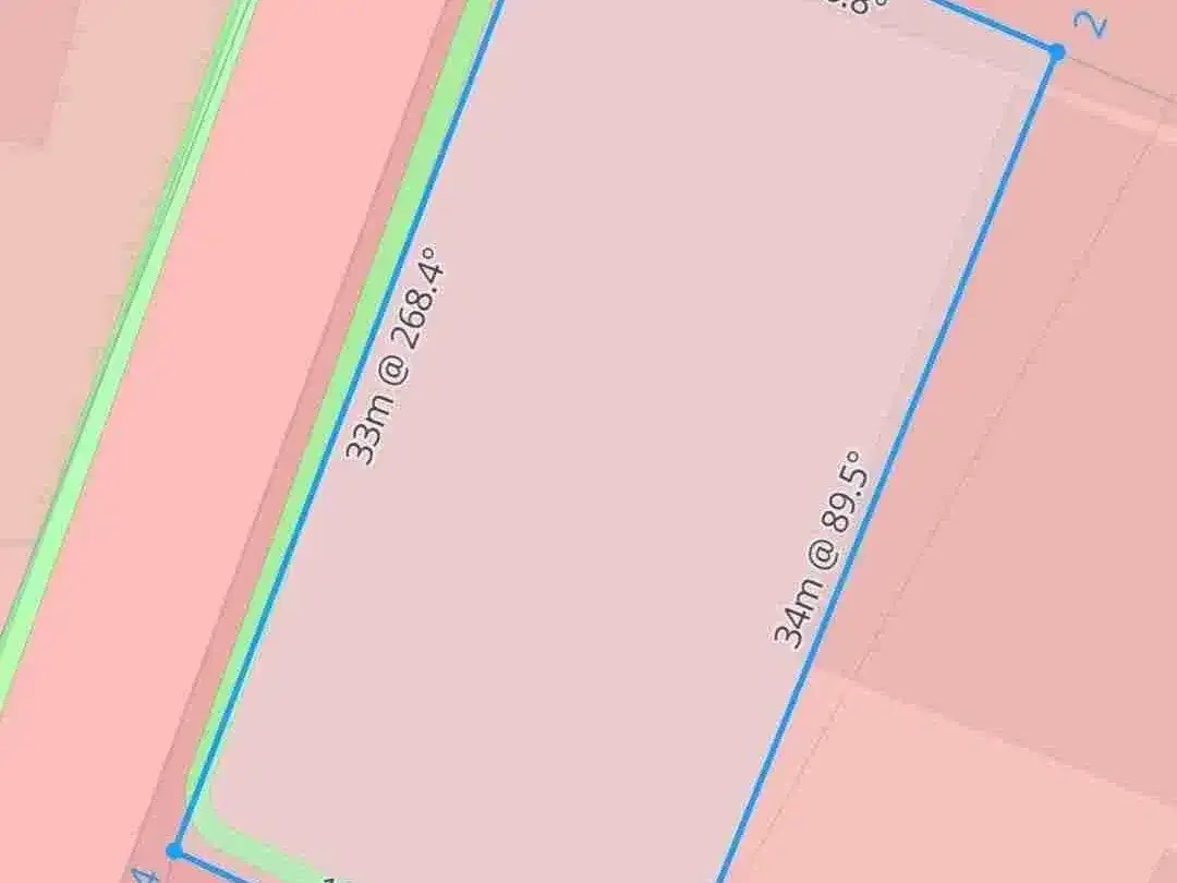 Tanah Hook 480M2 Lebar 33Mtr Penamparan Belakang Mitra10 Jl10mtr Aspal - Image 6 of 6
