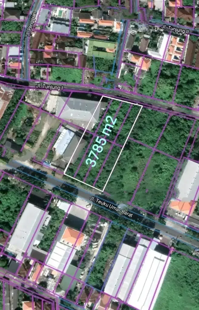 Dijual Tanah di Jalan Utama Teuku Umar Barat dekat Seminyak - Image 8 of 8