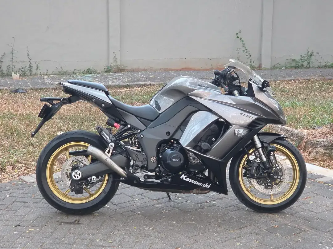 Moge Naked Sport Kawasaki Ninja 1000 SX th 2013 Modif Siap Gas Turing - Image 9 of 10