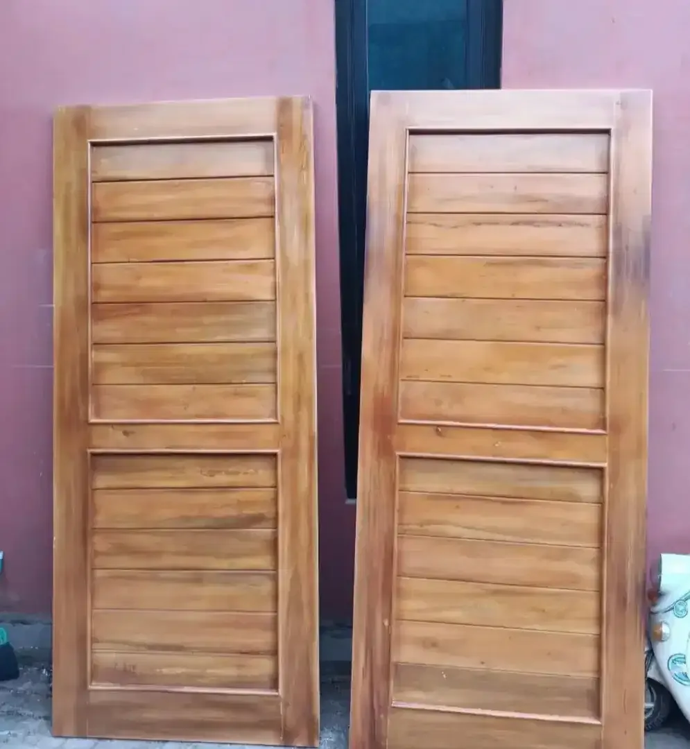 Jual daun pintu bahan kayu mahoni dan jati - Image 1 of 5