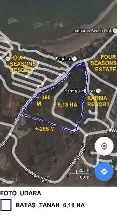 DIJUAL TANAH STRATEGIS VIEW LAUT JIMBARAN - Image 7 of 7