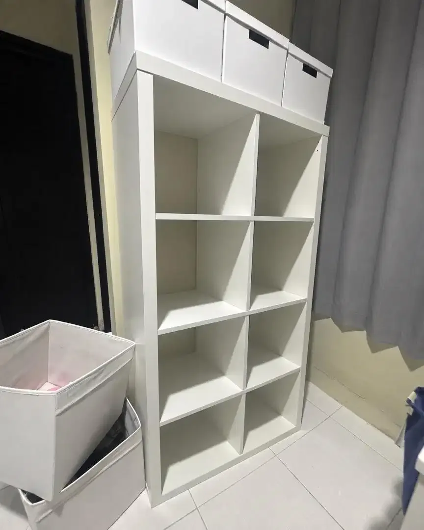 Kallax - 6 slot, putih - ORIGINAL IKEA - Image 1 of 3