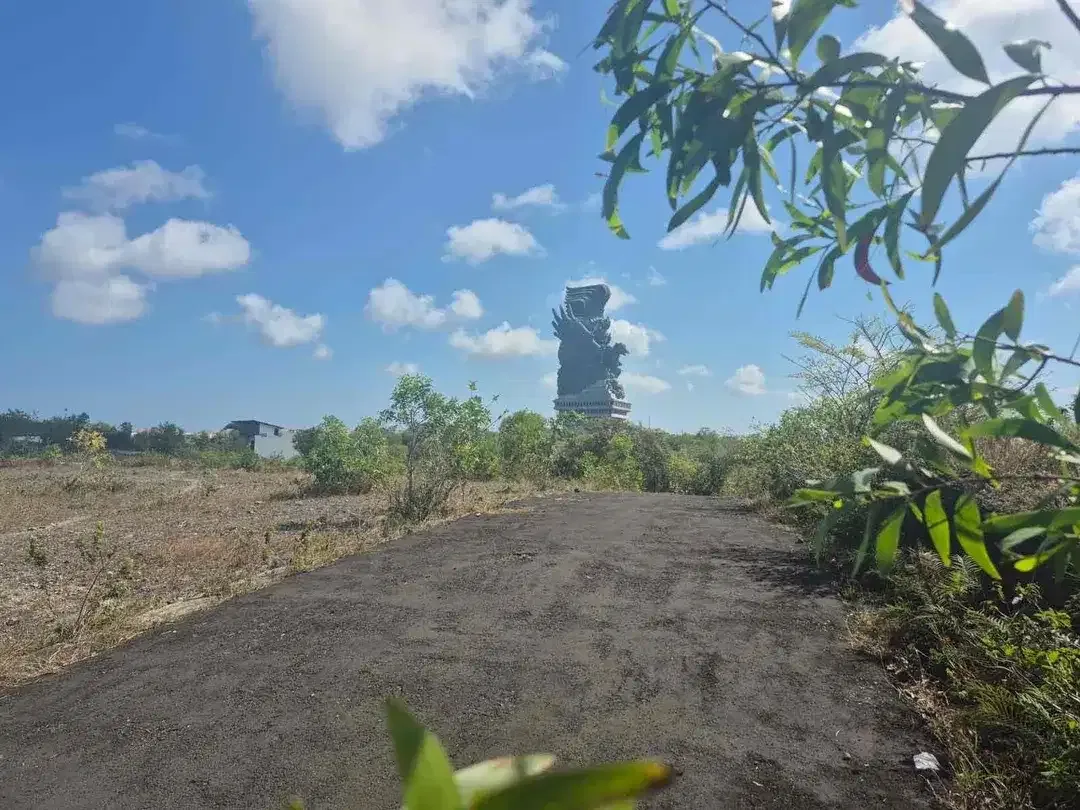 Lahan kosong harga di bawah pasaran lokasi Ungasan dengan View patung GWK - Image 5 of 7