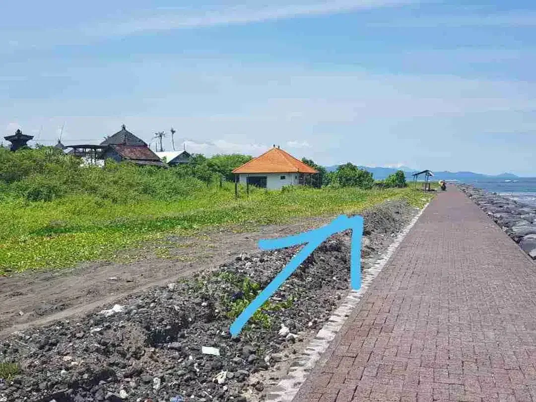 dijual tanah 1975 m² IDR 650 juta per are los pantai pabean Gianyar  Bali - Image 2 of 6