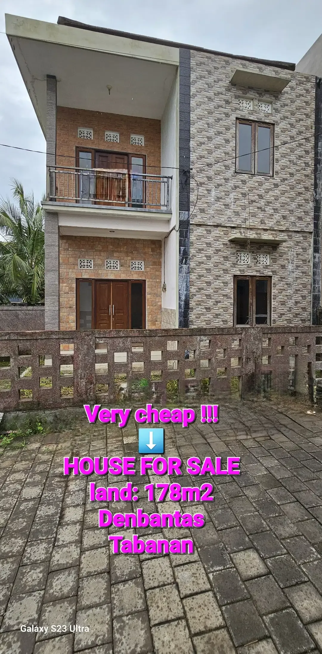 Jual RUMAH MINIMALIS 1,78ARE LT2 ada kolam renang di Denbantas Tabanan - Image 5 of 6