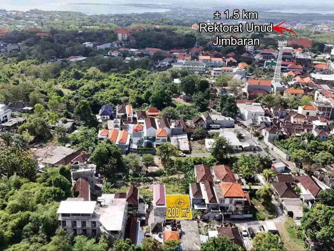Tanah Plot Kecil Link Rumah Kost Dekat Kampus Unud Jimbaran Bali - Image 1 of 10